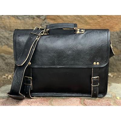 Leder Messenger Bag Laptoptasche Schwarze Tasche Leder Satchel Bag Aktentasche Tasche Seitentasche Cross Body Bag