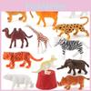 Wildlife Animal Miniature Collection Pvc Static Models For Childrens Room Display