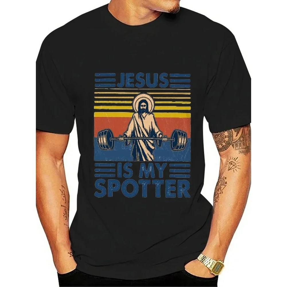 High Quality Short Sleeve Top Not Today Satan Jesus Vs Satan In O-Neck T Shirt Man/Woman Short Sleeve Tees Shirt 2025 New In