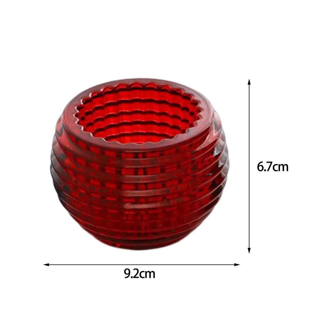 Glass Candle Holder Glass Candlestick Housewarming Gift Home Decoration Romantic Tea Light Candle Holder Event Ornament Desk