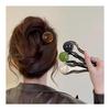 WENJESO 4 Stück Retro Einfache Perlen U-förmige Haarstäbchen für Damen, Haarknoten-Werkzeuge, Haaraccessoires, Gabeln