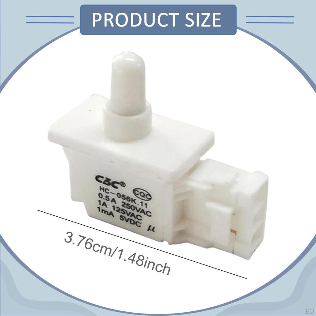 Refrigerator Door Push Button Switch Replacement Part Light Control