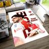 Arsenal Football Player Customizable Name Floor Mat Design for Study Room Dormitory Foyer Outdoor Antislip Carpet Decorate Offices Spiritual Gift