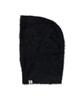 Bajal Va Square Label Hairy Balaclava Black