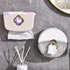Wall-mounted, Non-perforated Creative Tissue Box, Face Towel Storage Box, Home Bathroom Tissue Box, Living Room
