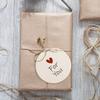 Wooden circle made of plywood with a hole 100 PCS Plywood for decorating a circle 8 cm