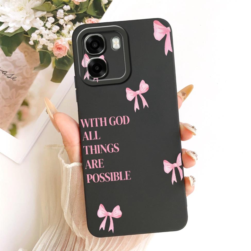 Case For Oppo A6 4G CPH2817 5G CPH2831 PLT120 Casing For Oppo A6 Cover Luxury Fashion Cute Cartoon Funny Painted Silicone Funda