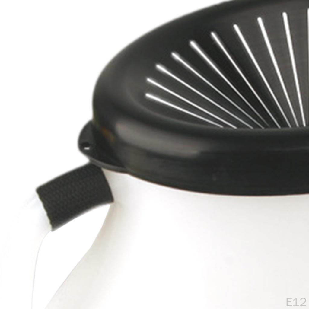 Fischkorb Ködereimer Tragbare Ergonomische Griffe Organizer Aufbewahrung Angelhalter für