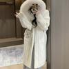 Winter Chunky Knit Long Sleeve Oversized Cable Knit Sweater Coat for Women