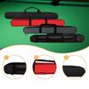 Pool Cue Case Gift Sleek Wear Resistant Portable Handle Carrier 1/2 Jointed Cue Case Snooker Stick Storage Bag Protective Pouch