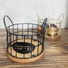 Iron Coffee Holder Versatile Coffee Storage Rack Coffee Pods Basket Decoration for Kitchen Countertop Espresso Pods Basket