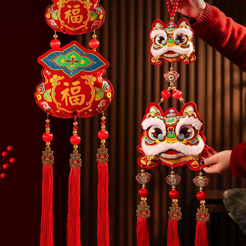 1 Stück 2026 Neujahrsdekoration Pferdejahr Türquaste Anhänger Chinesisches Frühlingsfest Hängedekoration Tet Hängeornament
