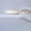 1.4Cm Water-Soluble Polyester Fine Thread Lace, Milk Silk Embroidery Lace, Water-Soluble Small Barcode Lace