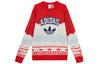 adidas Originals Sweater Unisex Red White JL8367