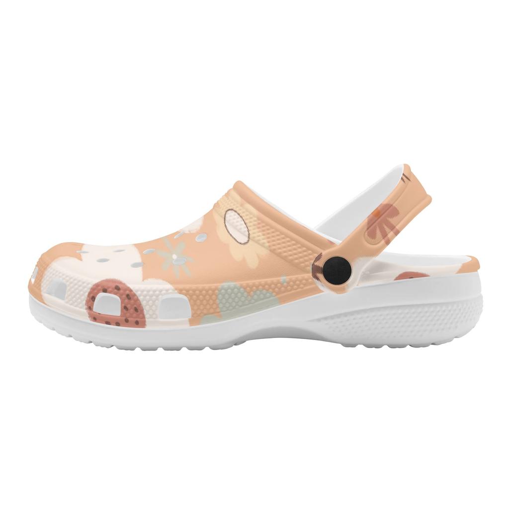 Allover Printed EVA Casual Clogs for Women Men Soft Sole Flexible Breathable Slip On Sandals Slippers Summer Daily Leisure Shoes