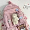Japanese High School Girls Backpack School Bags for Teenage Girls Multi Pockets New Kawaii Backpack Women Harajuku Cute Mochila