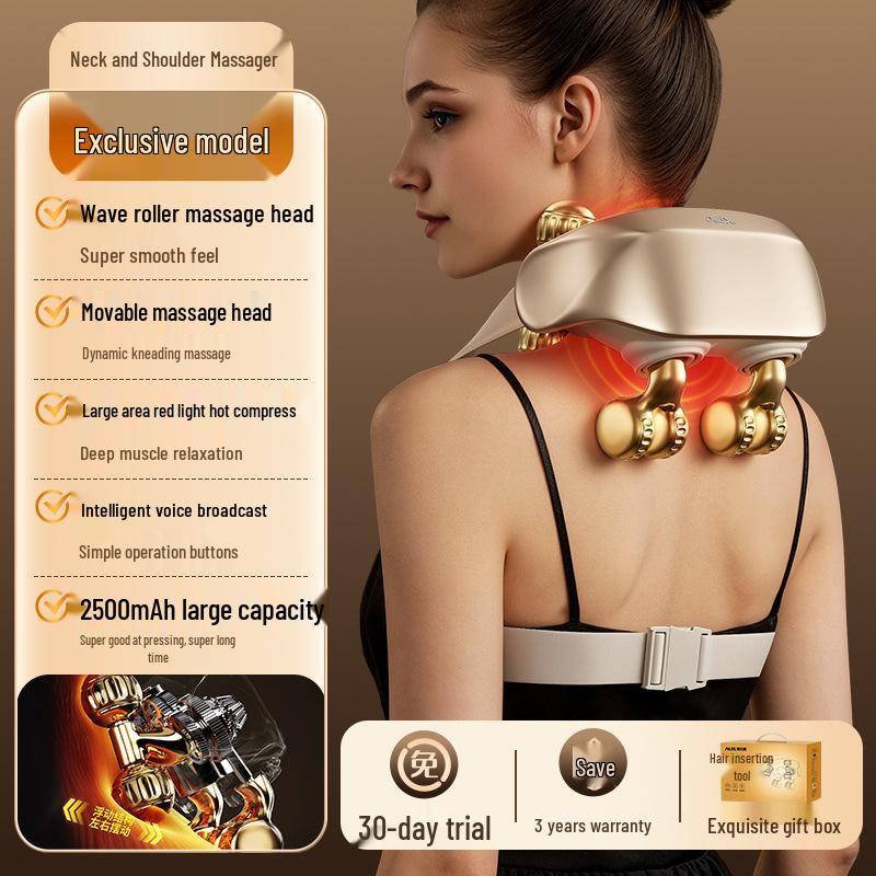 Electric Multi-functional Neck and Shoulder Massager Shawl