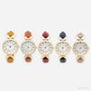 Fieldwork Priscilla Analog Watch with Leather Antique YE Women's Band, Design, Stylish, Cute, Simple, Yellow, ST306-2