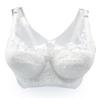 Womens Sexy Push Up Deep V Ultrathin Underwire Padded Cotton Lace Brassiere Bra