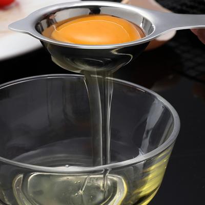 Egg White Separator Stainless Steel Tools Eggs Yolk Filter Gadgets Kitchen Accessories Separating Funnel Spoon Divider Utensils