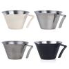 1Pc 100Ml Espresso Measuring Cup With Handle Stainless Steel Coffee Shot Coffee Pouring Cup Home Kitchen Measuring Accessories