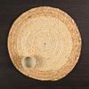 18-38cm Braided Placemat Hand Woven Hot Pad Plate Charger Round Coaster Cup Mat  Dining Table