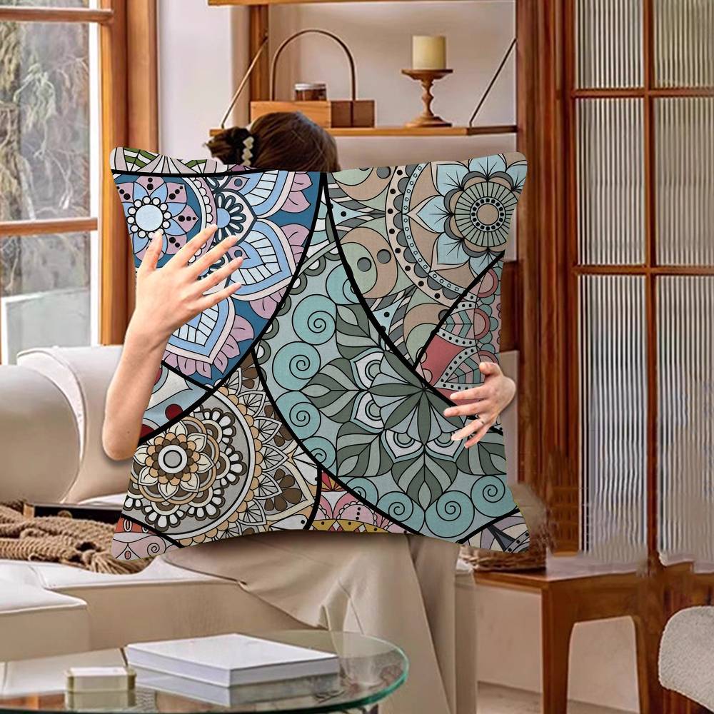 Bohemian Area Pillow Cover Design Cushion Cover Decor Holiday Decorati