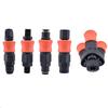 Connector Sleeve Industrial Use Air Compressor Hose Plastic Steel Fittings Air Leakage Prevention Double-ring Air Seal