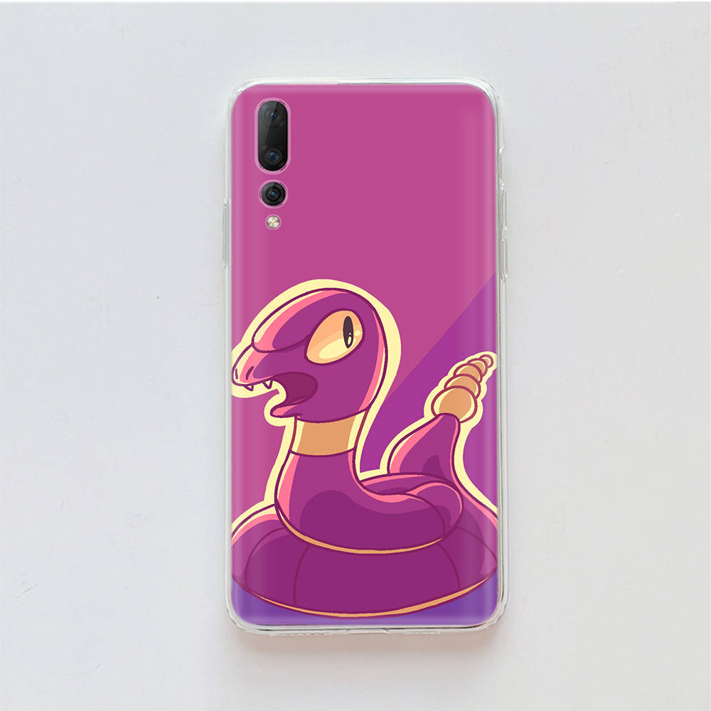 Transparent Case for Samsung A04 A14 A23 M33 M53 Realme 10 9 C35 C55 VIVO X80 Infinix Hot 30 Note 11 Tecno Spark 8P Pro P-35 Cute Pokemons Pikachus