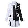Game Danganronpaa Cosplay Costume Monokuma Black White Bear Suits for Men Women Stage Performance Halloween Carnival Party
