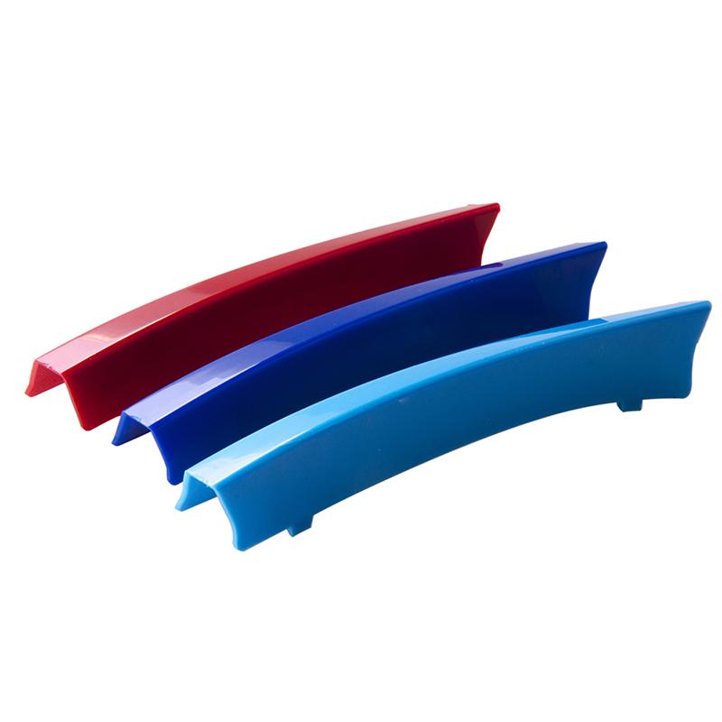 Apto Para BMW E89 Z4 2008- Grelha Rim Dianteira Clipe Decalque Faixa Capa Acabamento Para Grelha de 9 Lâminas Decoração de Carro