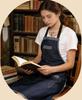 New Style Cross-Border Denim Apron: Barista, Barber & Kitchen Wear with Custom Logo