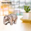 Exquisite Workmanship Elephant Statue Synthetic Resin Elephant Decoration  Cabinet Decoration