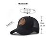 Vier Jahreszeiten Mesh Baseballkappe Damen Herren Mode Lässig Atmungsaktiv Buchstaben-Symbol Unisex HipHop Truckerkappen Outdoor-Sportarten Papa-Hut