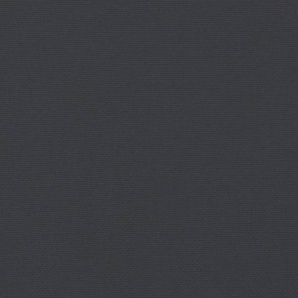 Vidaxl Poduszka Na Ławkę Ogrodową, Czarna, 110X50X7 Cm, Tkanina