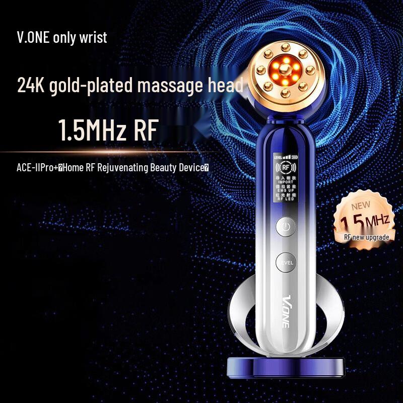 V.ONE ACE-II Pro RF Facial Beauty Device with 24K Gold
