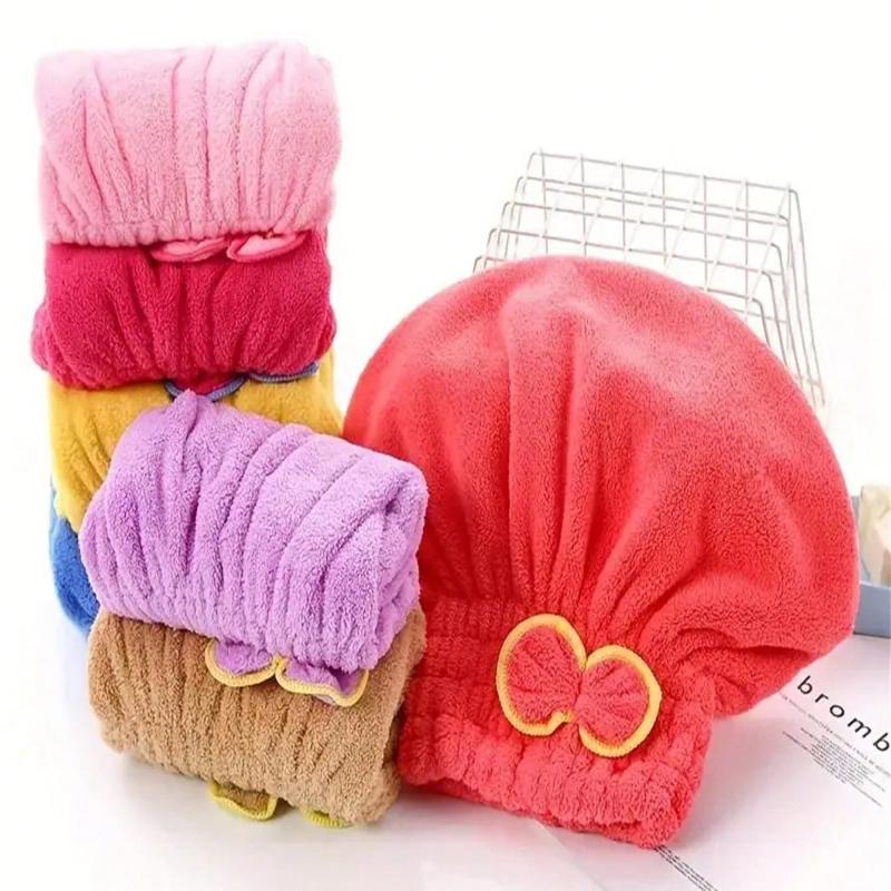 1pc Quick Drying Hair Cap, Can Quickly Absorb Water and Dry Hair, Soft and Comfortable, Convenient and Fast Home Bathroom Decor Fall Decor