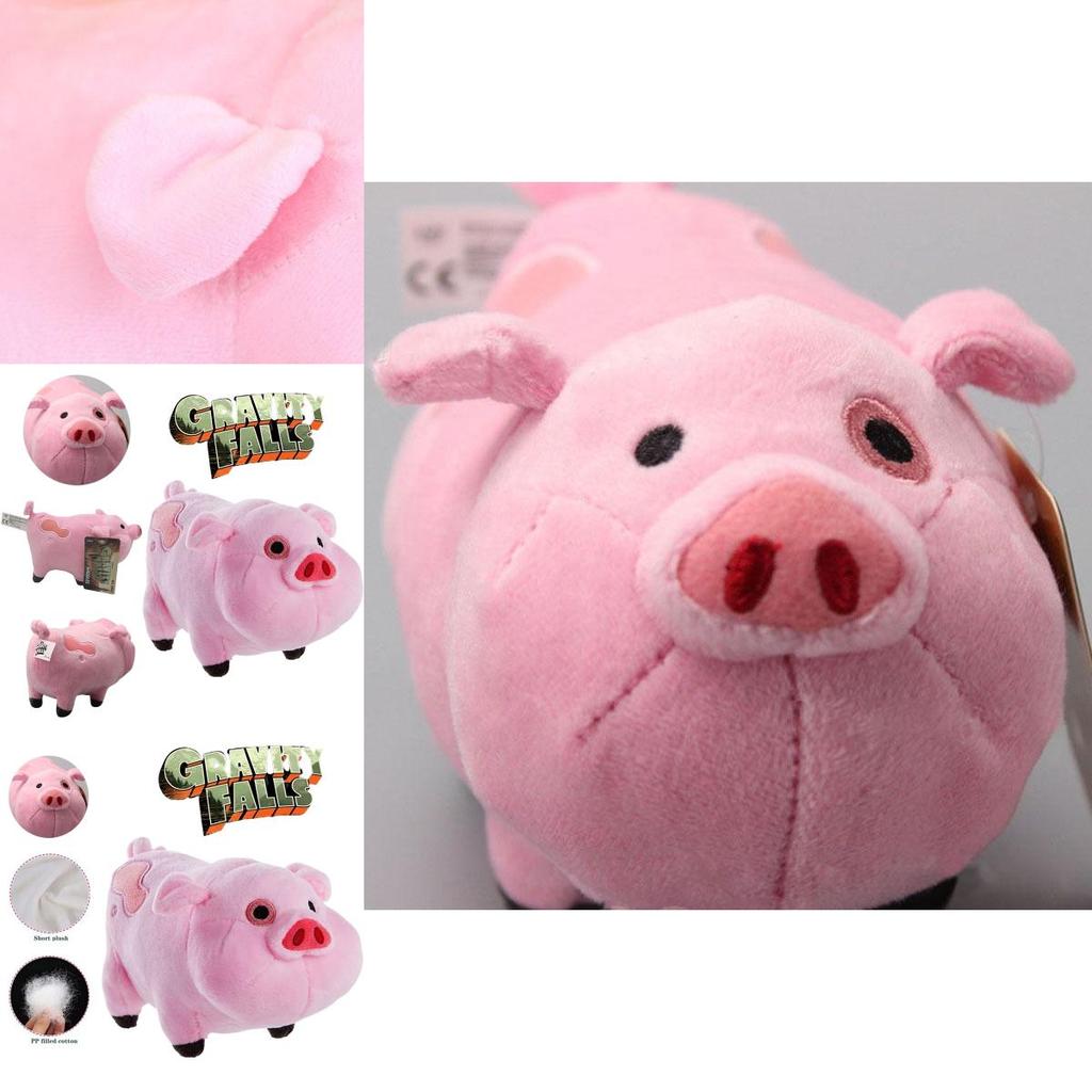 Peluche Waddles Maialino di Gravity Falls Peluche Bambola Regalo di Natale per Bambini Decorazioni