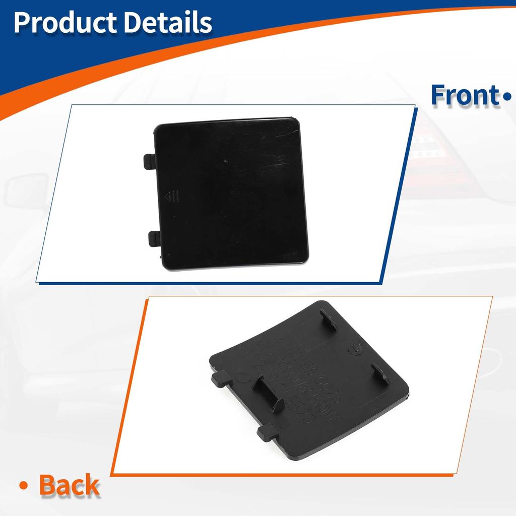 ACROPIX Cârlig de remorcare bara față pentru Mercedes Benz CLS W219 C219 2004 Partea 1 Piesă Capac, Nevopsit, 2007, Numărul A2198850026,