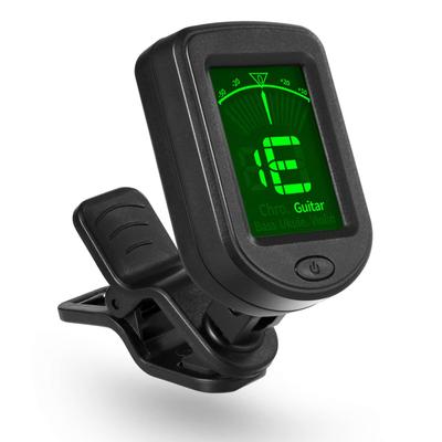 1PC Guitar Tuner For All Instruments Clip On Electronic Tuner for Guitar Bass Ukulele Violin Mandolin Banjo