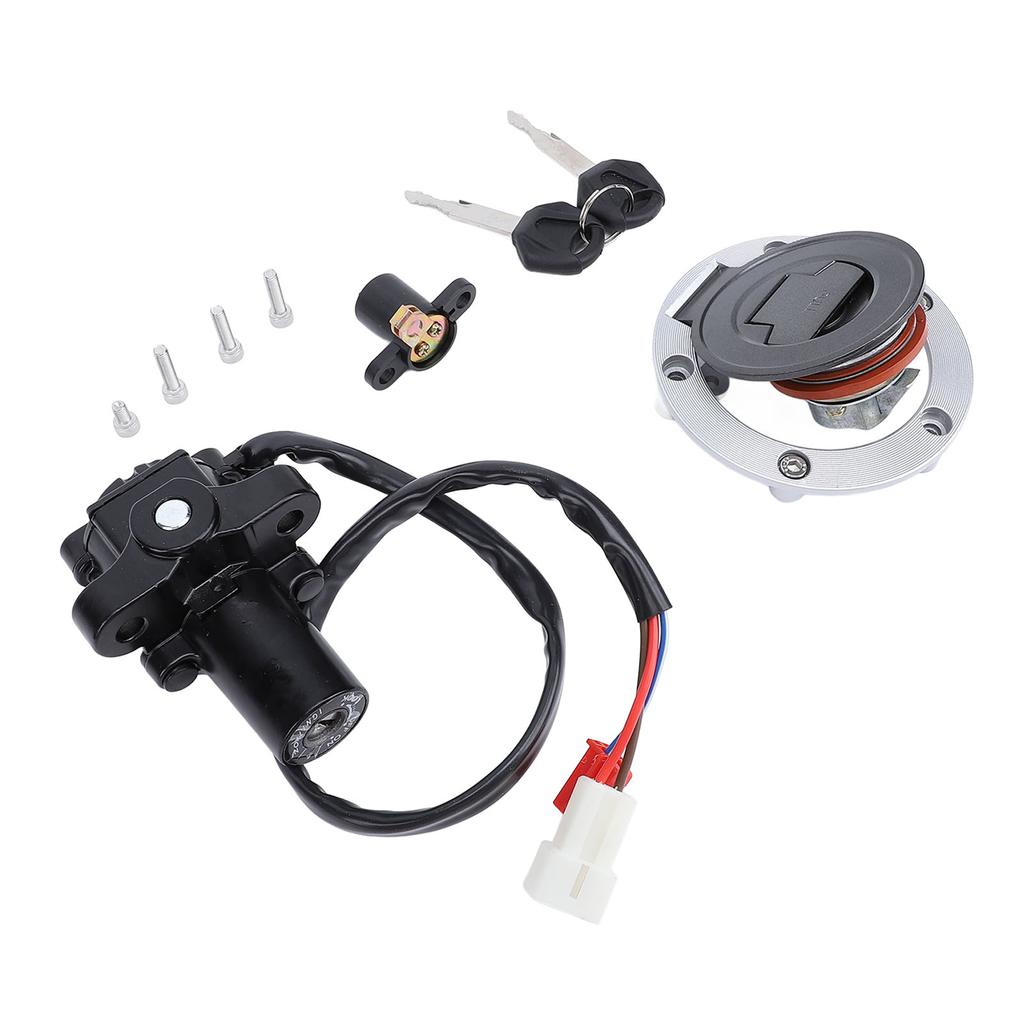 Set chei de blocare a șaibe, comutator de aprindere, capac de benzină, instalare ușoară și robustă pentru MT03 YZF XJ6