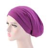 Cotton Hair Cover Bonnet Sleep Cap Silky Lined Sleep Cap Hat for Night Sleeping Women Natural Curly Long Hair Wrap Stay All Night