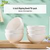 Mod Lanca Ceramic 4-inch Dipping Bowls (Set of 10)