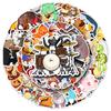 50 Animal Concert Doodle Stickers: Cartoon Instrument Designs for Water Bottles, Computers, and Phone Cases