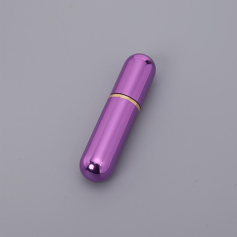 

1PC 5ml Colored Aluminum Nasal Inhaler with high quality white cotton wicks aromatherapy metal inhaler for essential oils