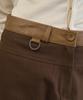 Aueonoseuteljia Auburn Leather Waist Pants_Brown(O25-Pt12)
