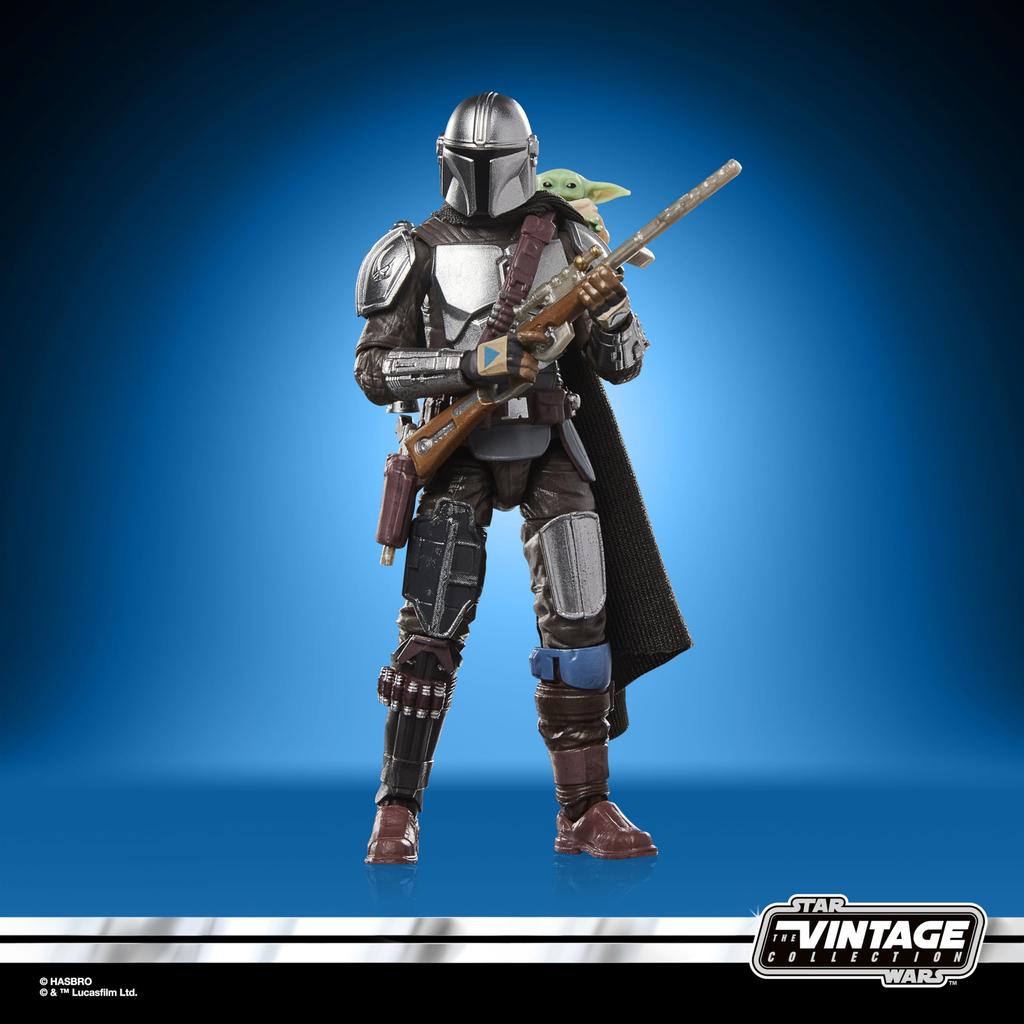 Hasbro STAR WARS Vintage Collection Star Mandalorian and Glogoo Premium Cm Collectible Action Figure G2532 Wars/The 9.5 (Authentic)