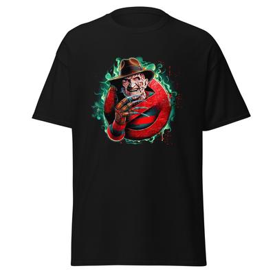 "Freddy Ghostbuster Mash-Up T-Shirt - A Nightmare Meets the Paranormal