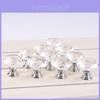Elegant Und Zeitlos 10 Stück Kristallglas Schrankknopf Mit Diamantform Für Schubladen