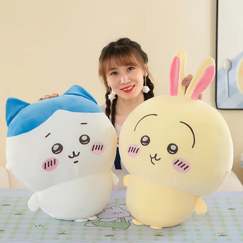 50Cm Usagi Doll Jiyi Cartoon Plush Toy Hachiware Plush Doll High Quality Oversized Pillow Girl Birthday Gift Super Cute